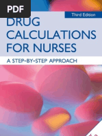 Drug Calculations For Nurses A Step by Step Approach