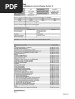 Total Preventive Maintenance Forger