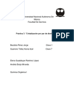 Cristalización Por Par de Disolventes