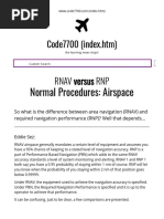 Airspace RNAV Vs RNP