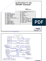 945M09 Schematic Foxconn Precision Co. Inc.: Fab.1.0 Data: 2007/08/18 Page Index