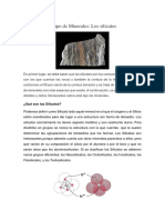 Grupo de Minerales: Los Silicatos