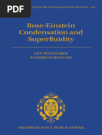 (International Series of Monographs On Physics 164) Pitaevski, Lev - Stringari, Sandro-Bose-Einstein Condensation and Superfluidity-Oxford University Press (2016) PDF