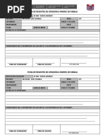 Ficha de Registro de Atencion de Padres