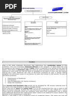 Documentation For NR Account Opening