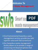 Hazardous Waste Management: Welcome To