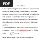 Slide 1 Series Solution