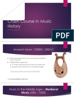 Crash Course in Music History