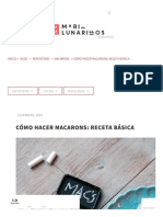 Cómo Hacer Macarons - Receta Básica PDF