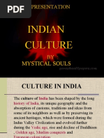 Presentation ON: Indian Culture