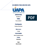 Tarea 5 de Estadistica Chelainy