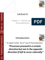 Chapter 7: Second Law of Thermodynamics