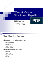 Lecture 4 Repetition Structures