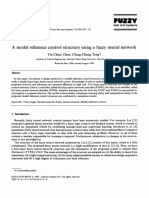 A Model Reference Control Structure Using A Fuzzy Neural Network