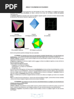Áreas y Volúmenes de Poliedros