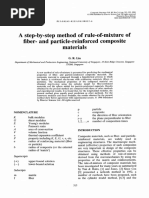 A Step-By-Step Method of Rule-Of-Mixture of Fiber-And Particle-Reinforced Composite Materials