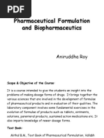 Classification of Dosage Forms