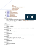 C Standard Library