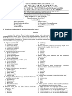 Soal Uas I B Jawa Kls X 2016-2017