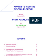 Scott Adams Econimists Survey