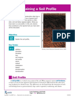 Explaining A Soil Profile E Unit