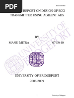 Design of ECG Transmitter Report