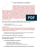 Levántate y Toma Posesión de La Promesa 