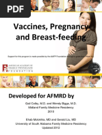 Vaccines, Pregnancy and Breast-Feeding