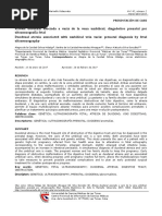 Atresia Duodenal Diagnóstico Prenatal Por Ultrasonografía Fetal