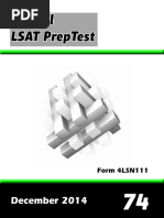 Lsat Preptest 74