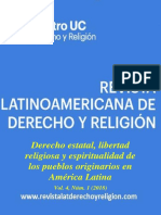 Revista Latinoamericana de Derecho y Religion (2018) Vol 04 N° 01 - Derecho Estatal, Libertad Religiosa y Espiritualidad de Los Pueblos Originarios en América Latina