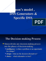 DSS Generators, SIMOn's Model