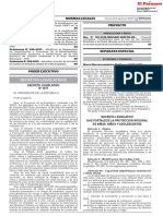 Decreto Legislativo #1377 Que Fortalece La Protección Integral de Niñas, Niños y Adolescentes