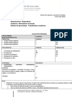 Criterios de Evaluacion Probabilidad y Estadistica