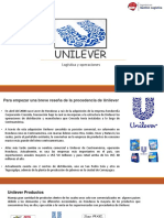 Logistica y Operaciones UNILEVER REAG