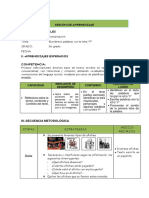 4.-SESION DE APRENDIZAJE 3er Grado