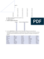 Estadística Tablas de Disperción