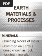 Earth Materials Processes New