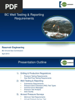 Well Testing and Reporting Overview Powerpoint Presentation April Release PDF 2015