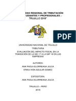 Evaluación Del Impacto Fiscal en La Transición de La Nic 17 A La Niif 16 en Las Empresas