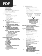 Precipitation Reactions