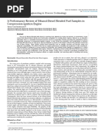 A Performance Review of Ethanoldiesel Blended Fuel Samples Incompressionignition Engine 2157 7048 1000256