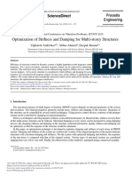 Optimization of Sti Ffness and Damping For Multi-Storey Structures