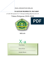 Cover Jurnal Kelas