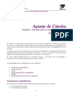 6) Rivolta, M. y Benavides, L. (2017), Apunte de Cátedra Unidad 6. Introducción Al Manejo de Señales en Los Seres Vivos