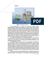 Spectrophotometry: Spectrophotometer Set-Up