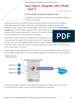 How API Gateways Help To Integrate With OAuth Security Models - Part 3