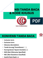 Konvensi Tanda Baca & Kode Khusus - 1