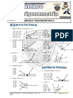 Trigonometria - 1er Año - I Bimestre - 2014