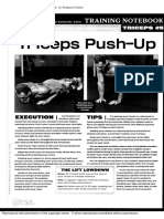 Triceps Push Up